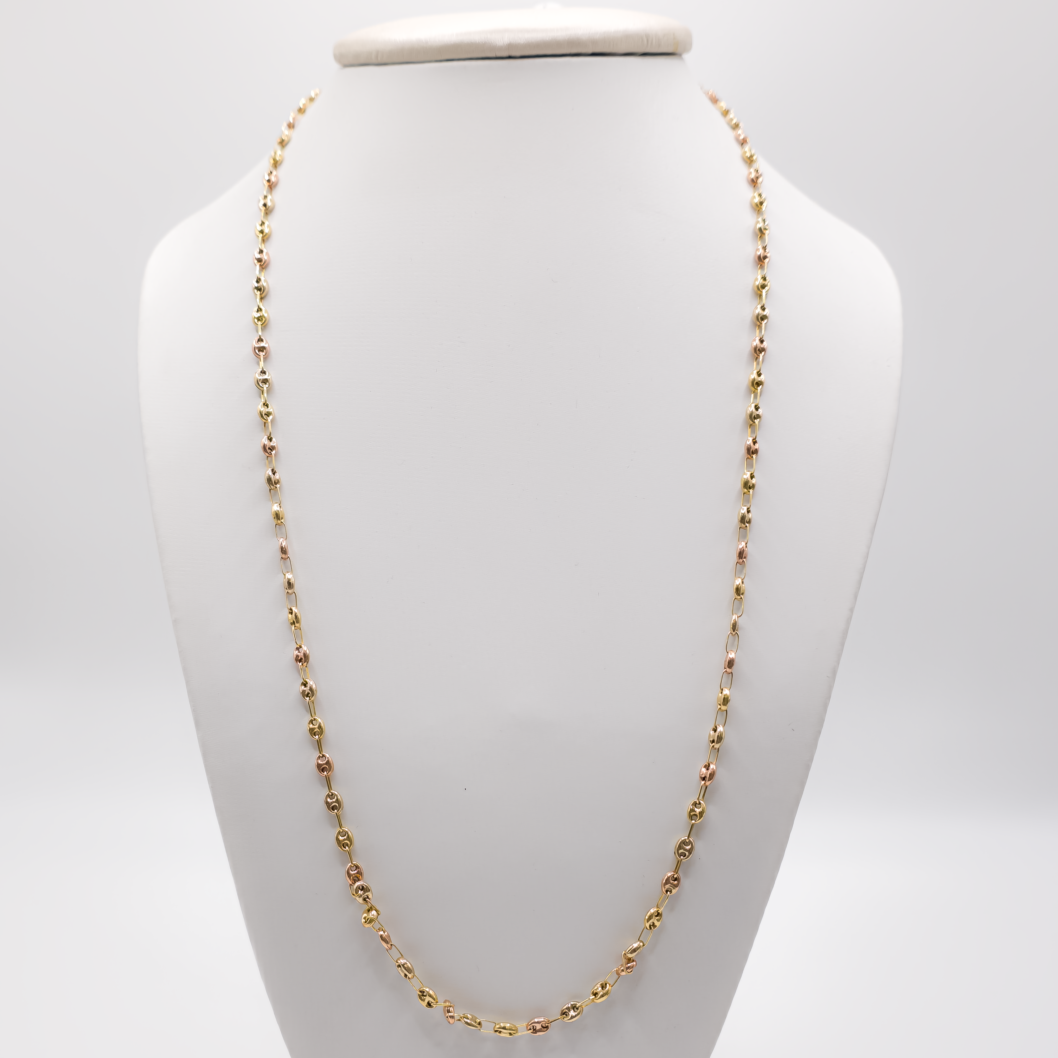 Cadena Gucc 3 Oros 60cm