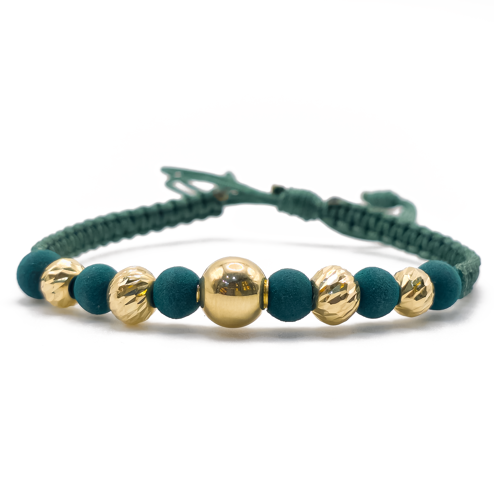 Pulsera Tejida con Balines