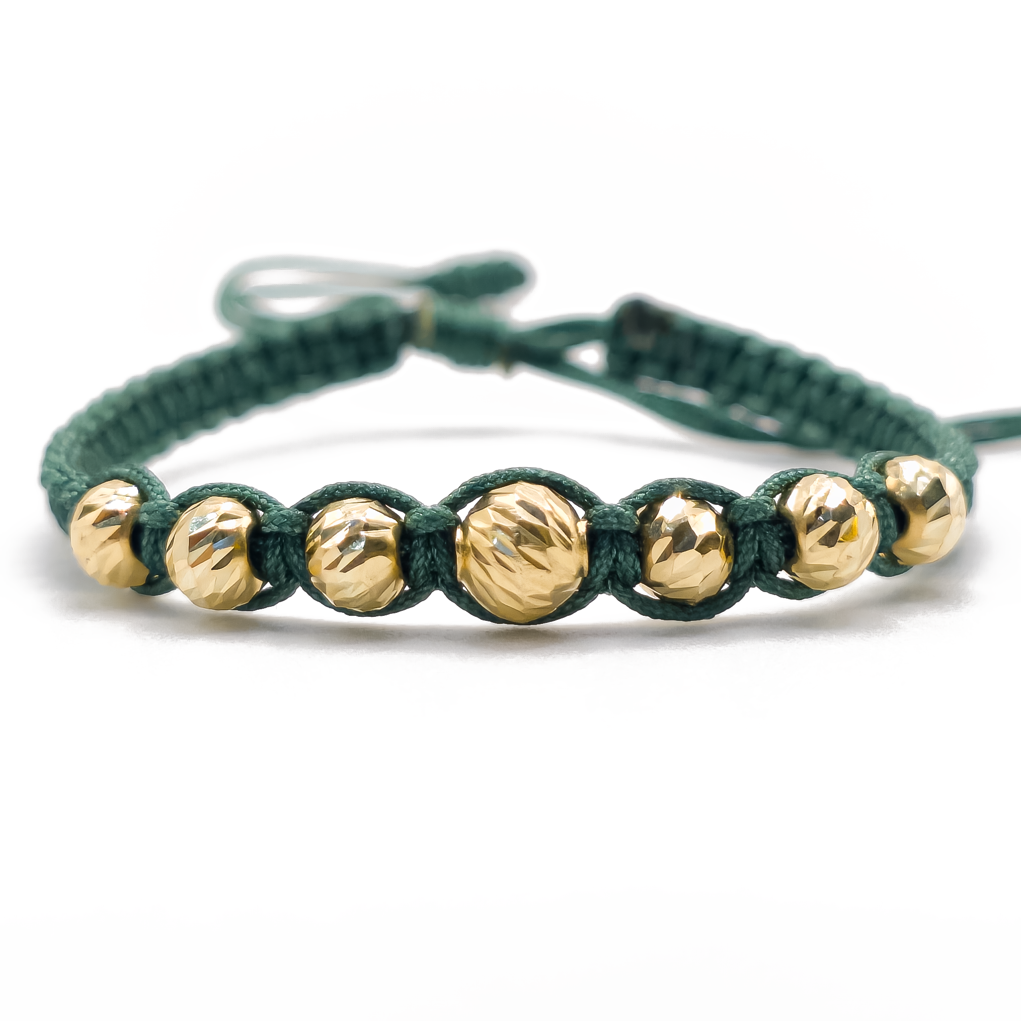 Pulsera Tejida con Balines