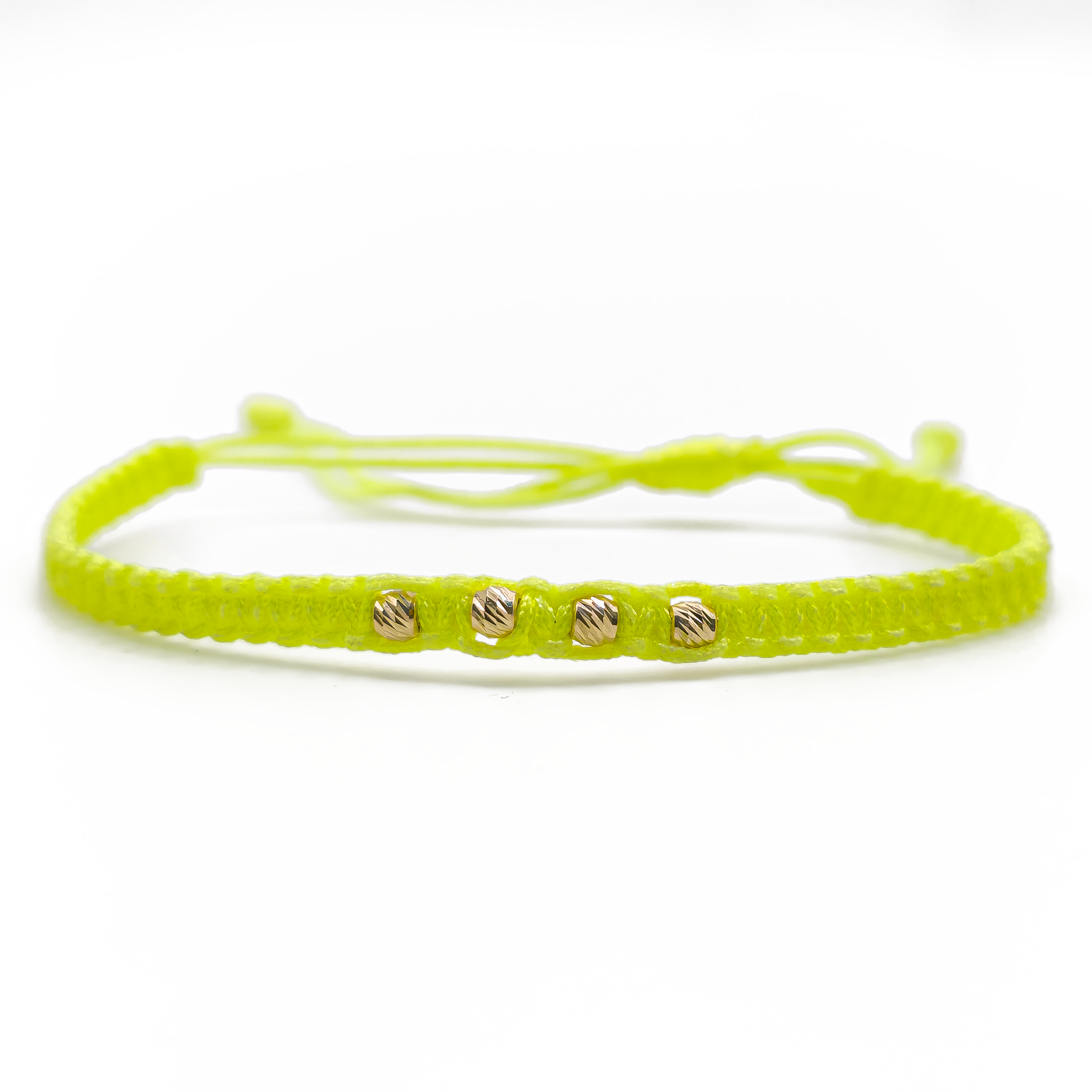 Pulsera Tejida con Balines