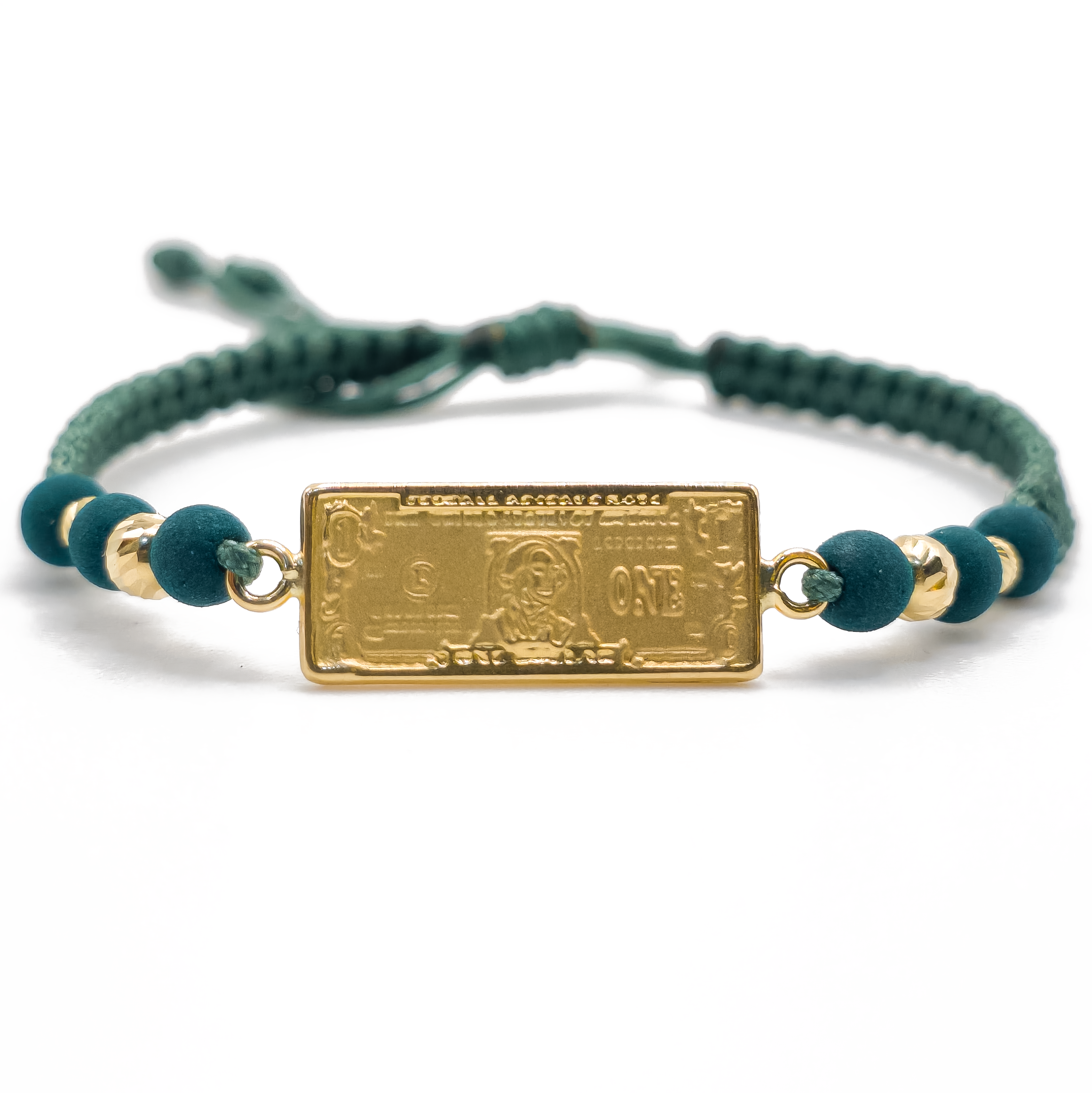 Pulsera Tejida Dólar