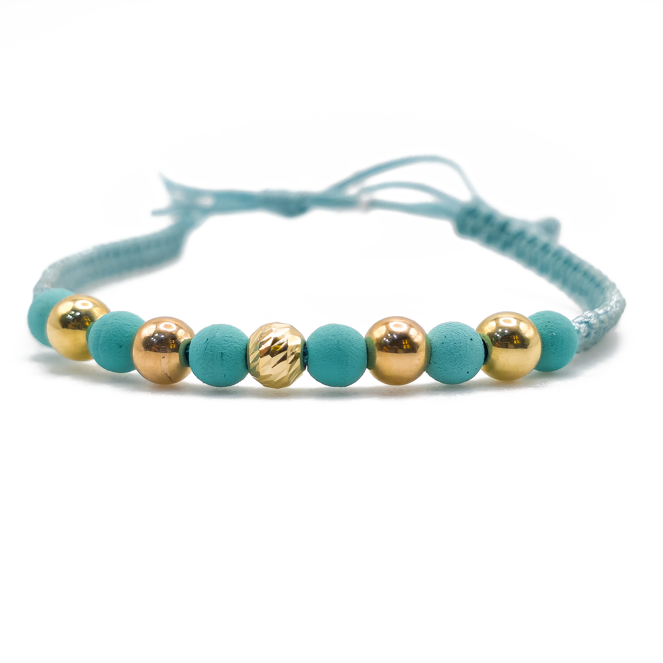 Pulsera Tejida con Balines