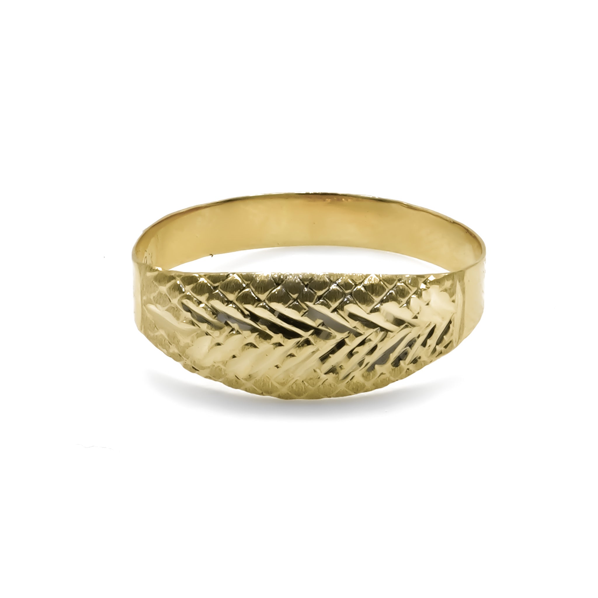 Anillo Troquelado - Talla 8  ½