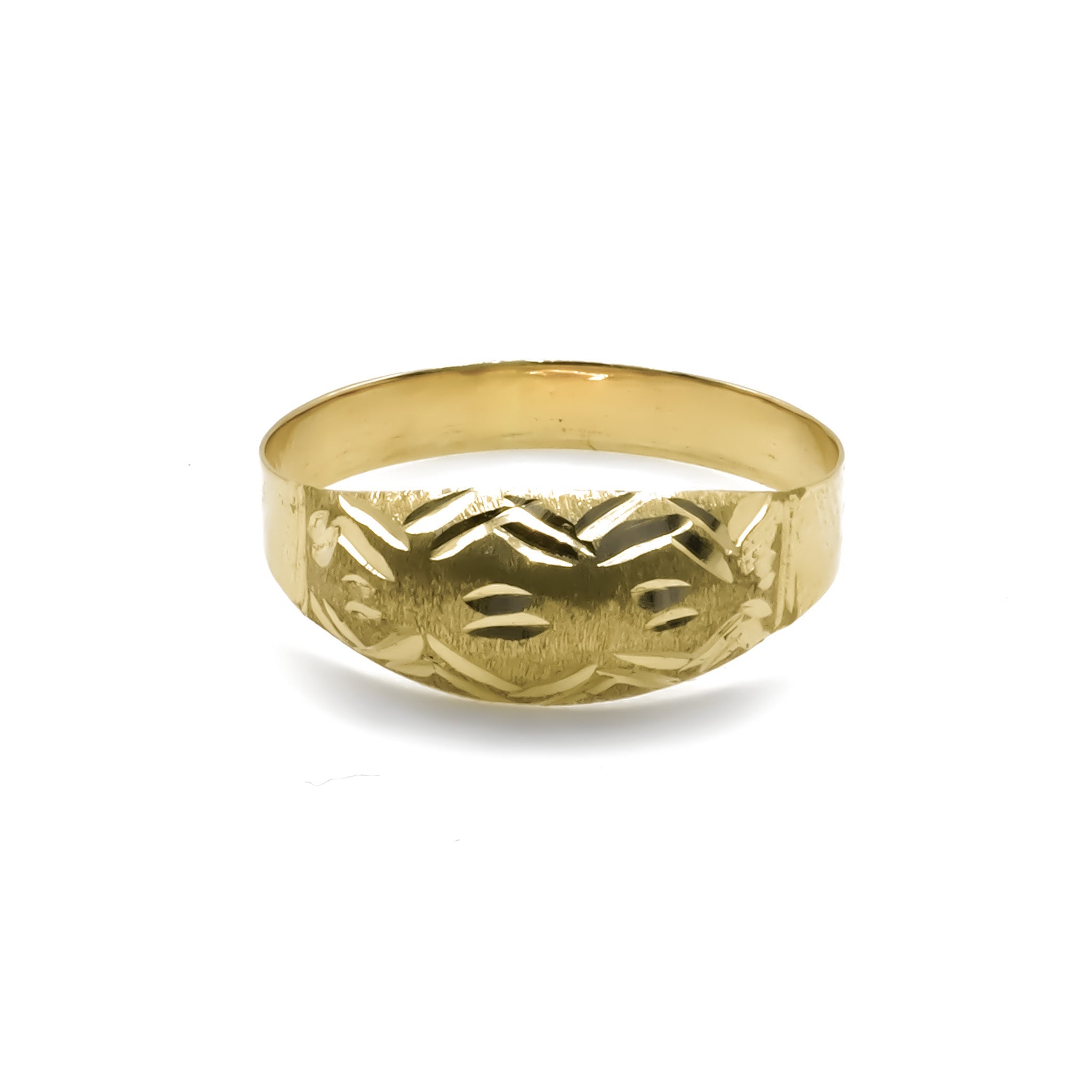 Anillo Troquelado -  Talla 7
