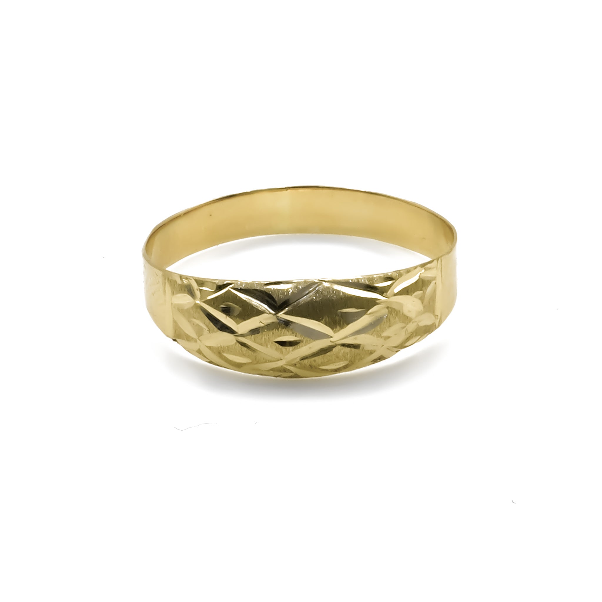 Anillo Troquelado -  Talla 7