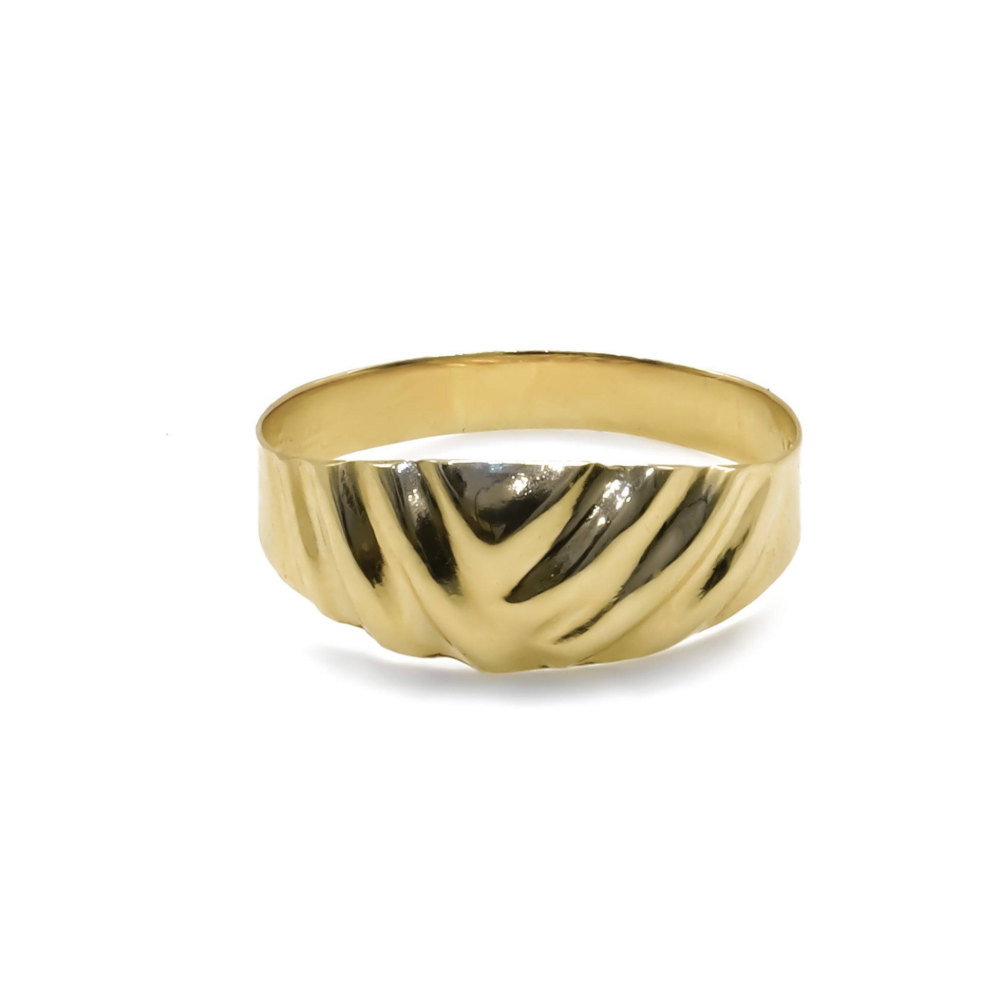 Anillo Troquelado - Talla 8