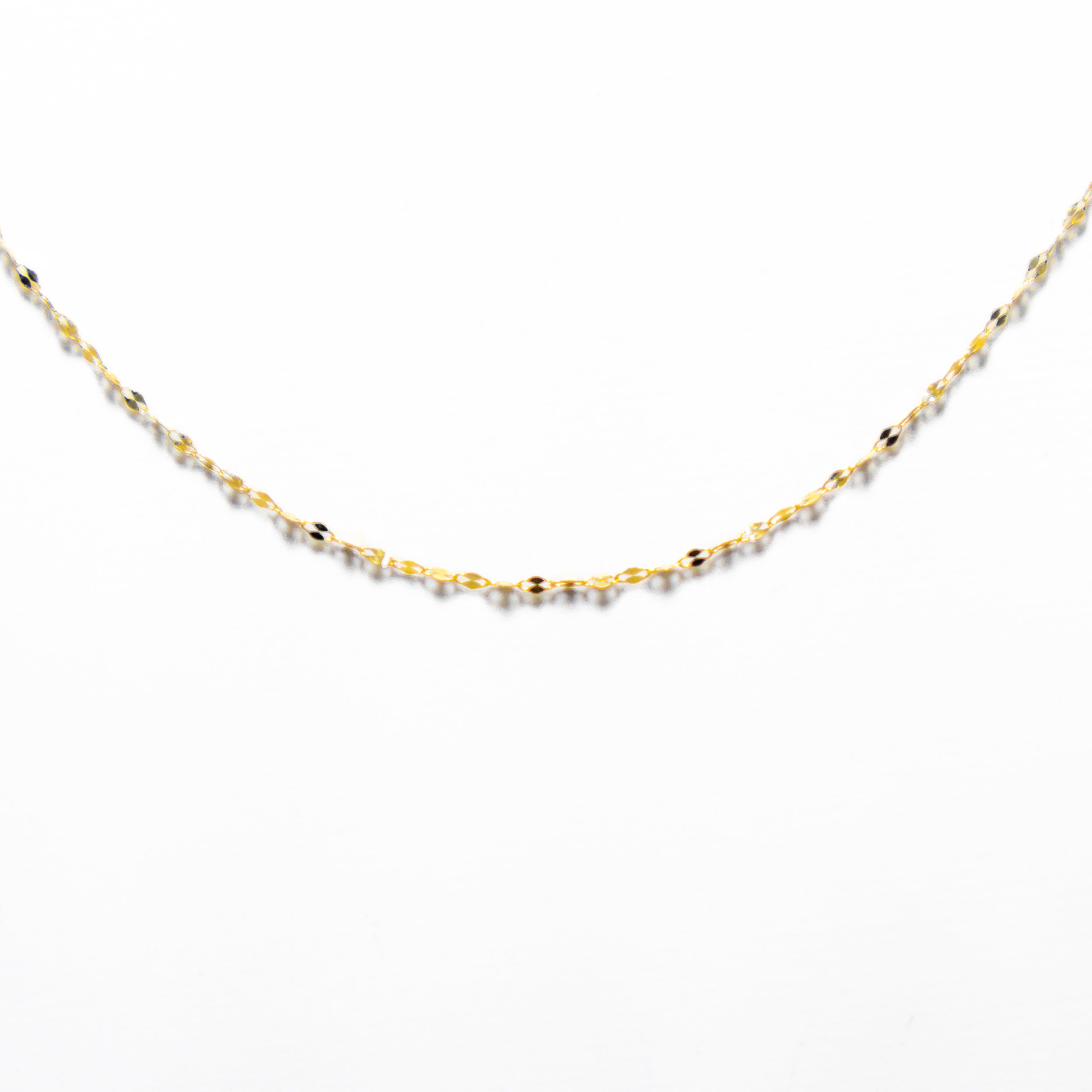 Cadena Mini Crispeta 45cm Oro 18k