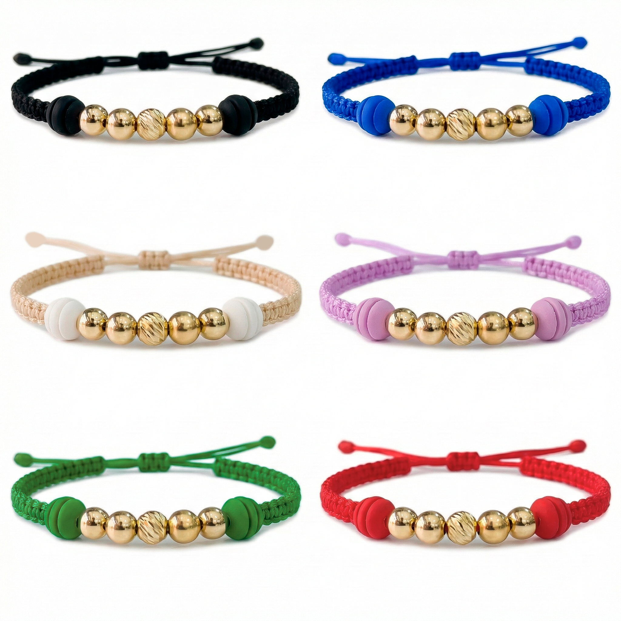 Pulsera Tejida - Oro 18k Amarillo
