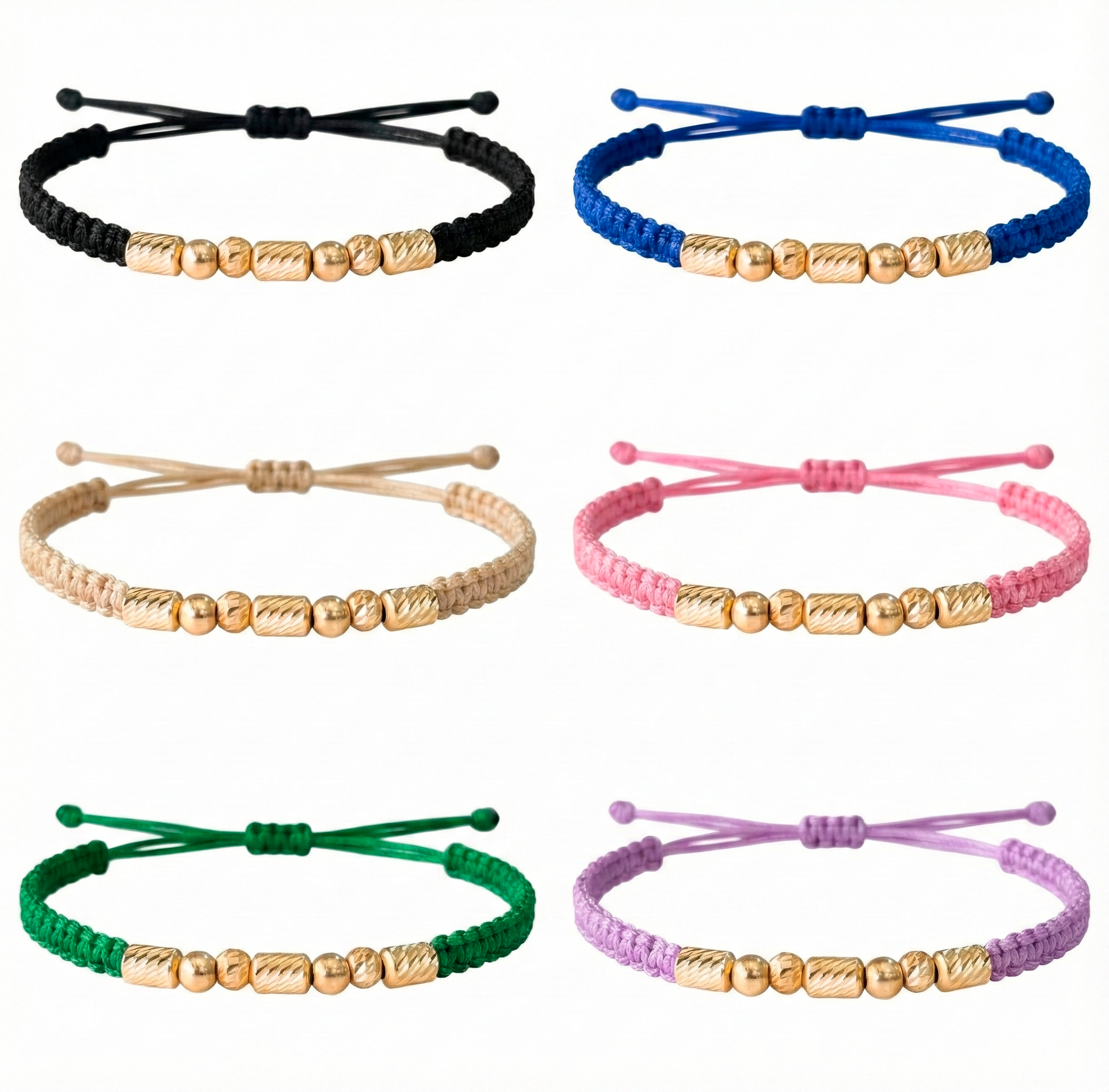 Pulsera Tejida -  Oro 18k Amarillo