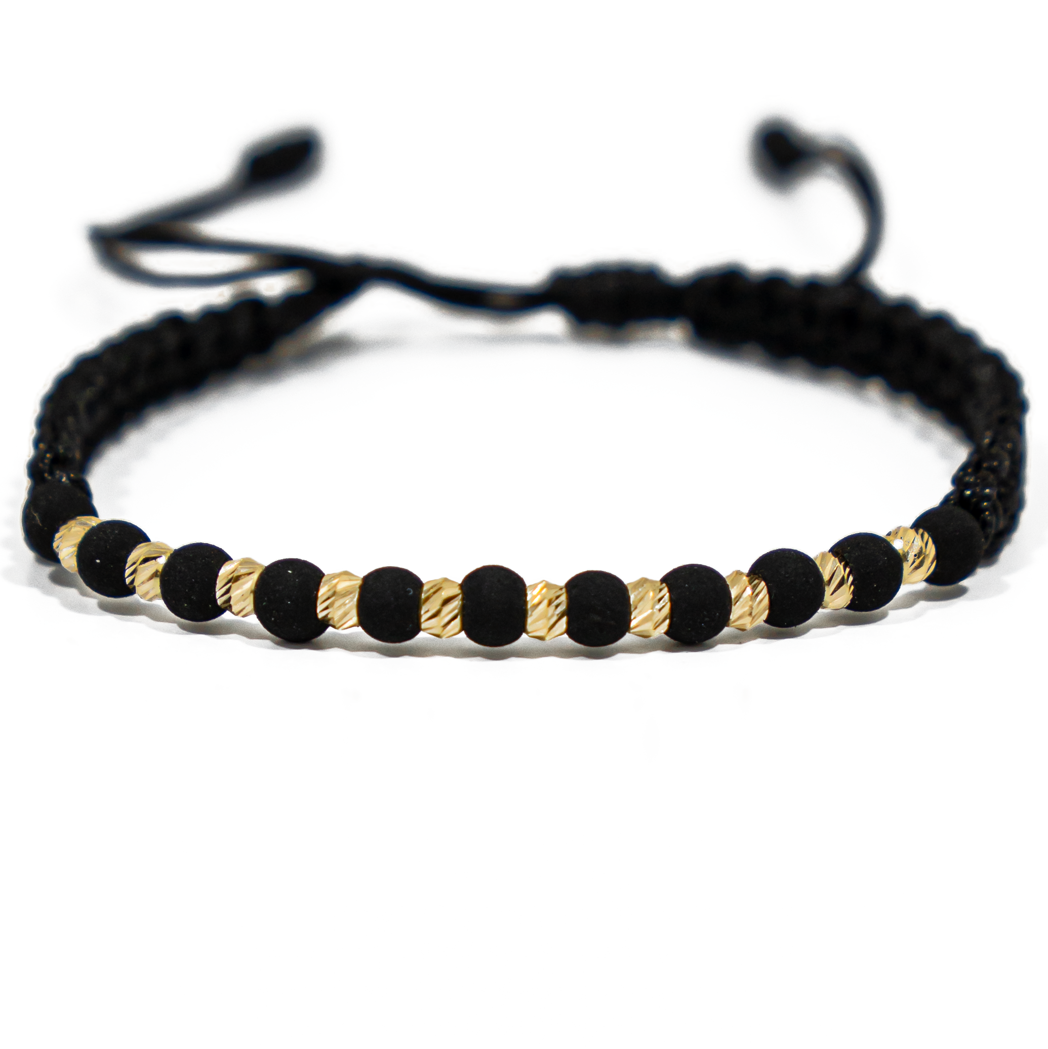 Pulsera Tejida con 10 Balines Diamantados #3 +  Neoprenos