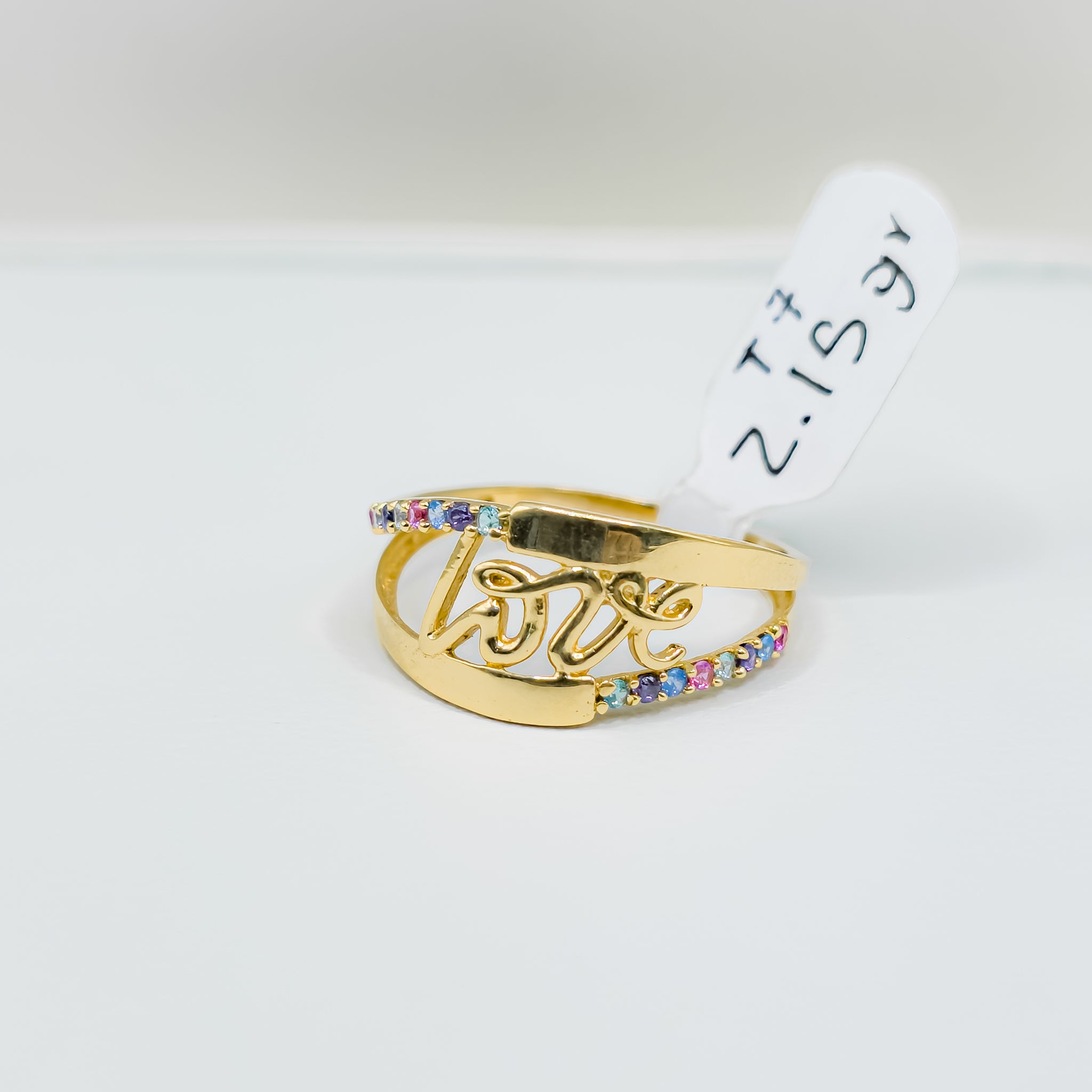 Anillo Talla 7 - 2.15gr