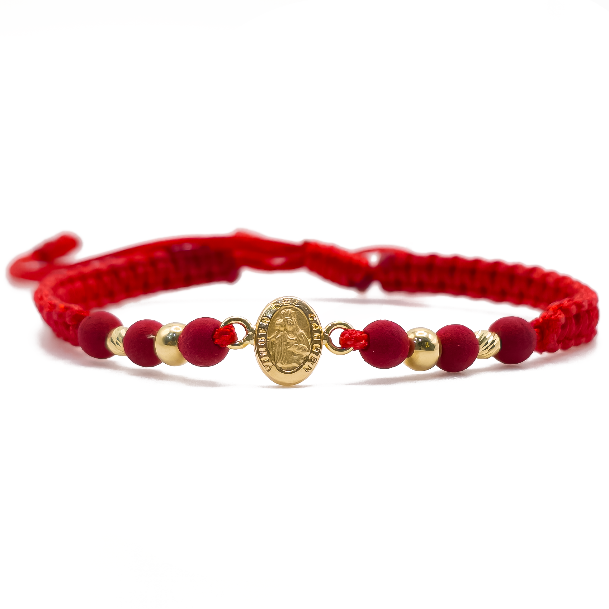 Pulsera Tejida Virgen del Carmen