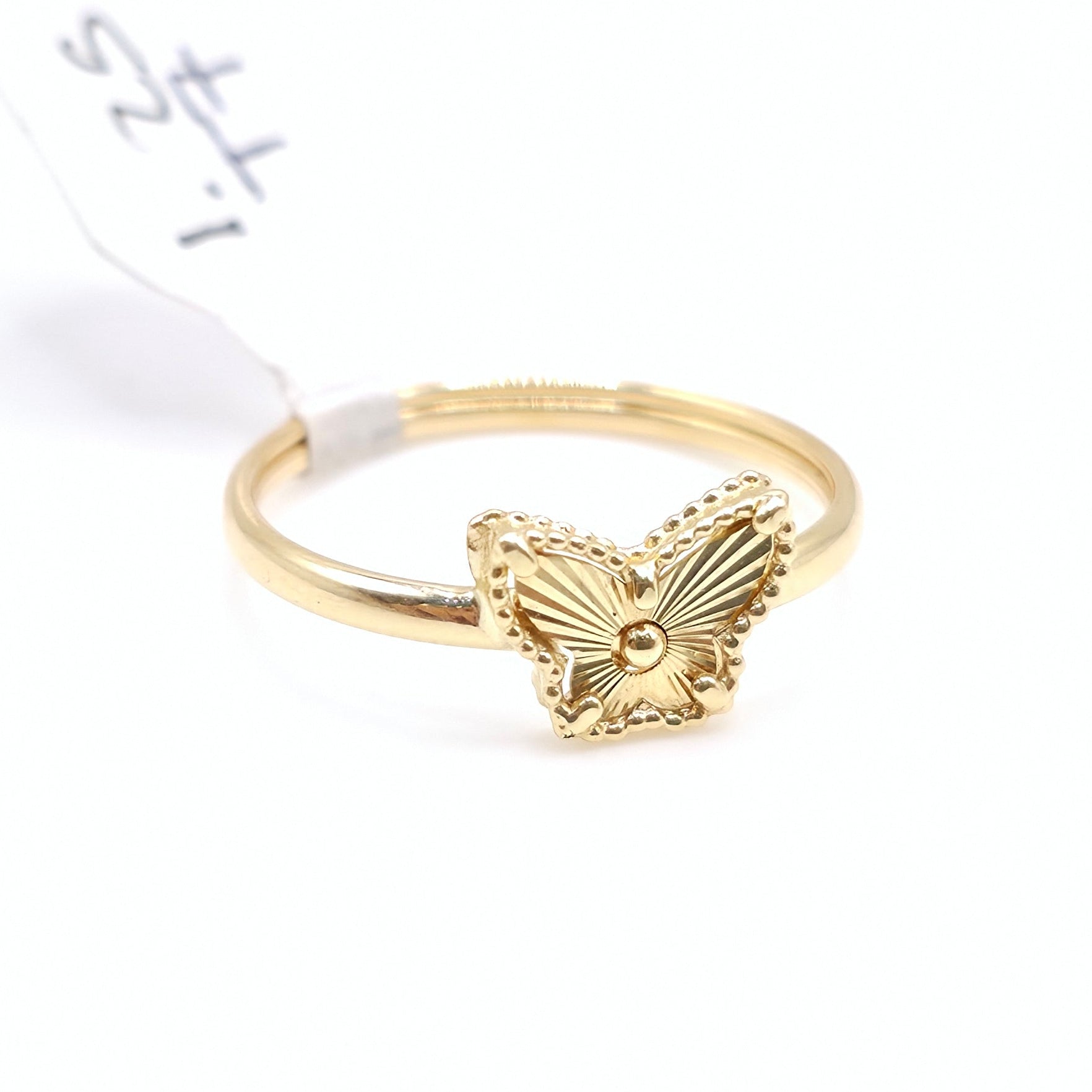 Anillo Mariposa Talla 7 - 1.25gr