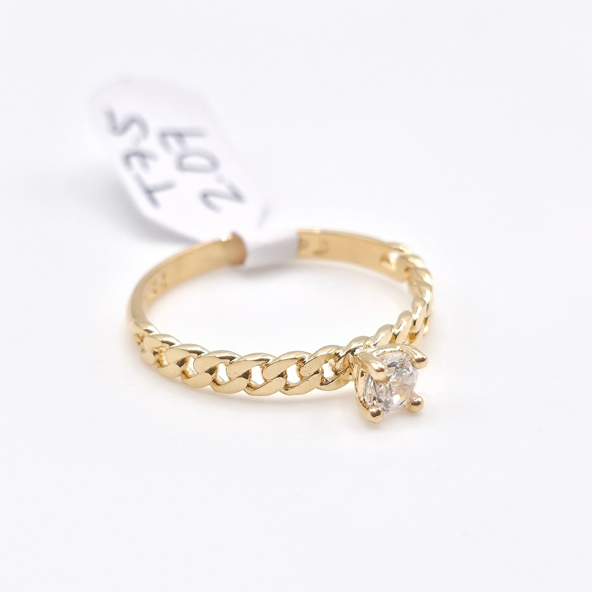 Anillo Talla 7.5 - 2.07gr