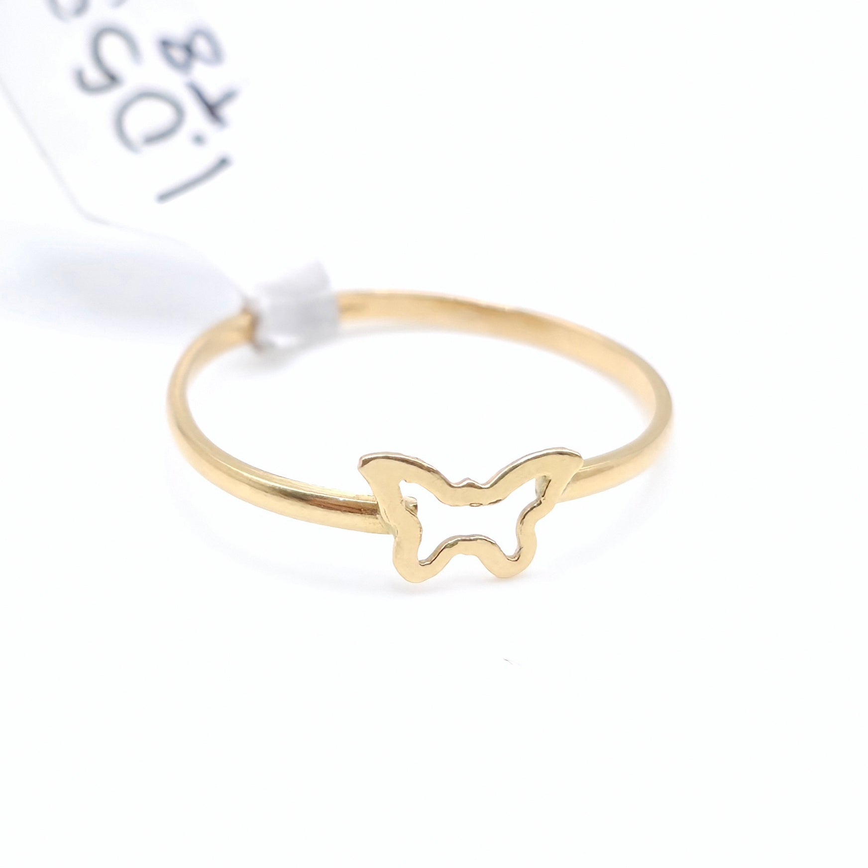 Anillo Mariposa Talla 8 - 1.05gr